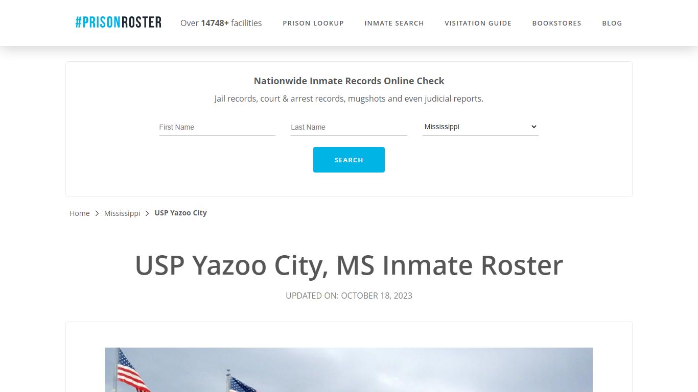 USP Yazoo City, MS Inmate Roster - Prisonroster